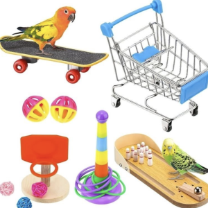 10 Bird Training Toys - Parrot Intelligence Toys - new in box