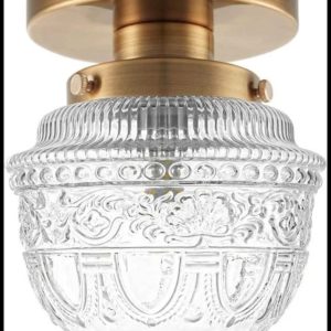 2 Semi Flush Mount Ceiling Light - new box