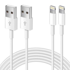 2Pack Apple MFi Certified iPhone Charger
