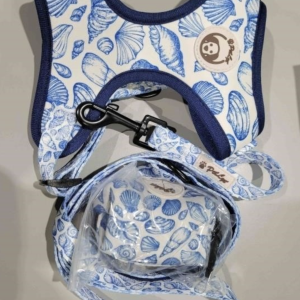 3-in-1 Pet Harness Set XS Neck Girth of 29-36cm