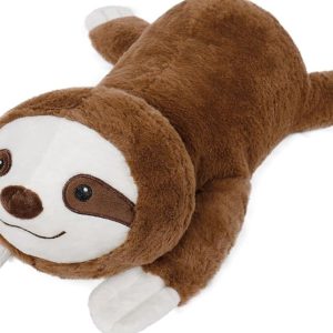 5lb Weighted Stuffed Animals, 24in Big Sloth plush - new