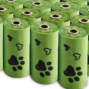 8 rolls poop bags- new in box