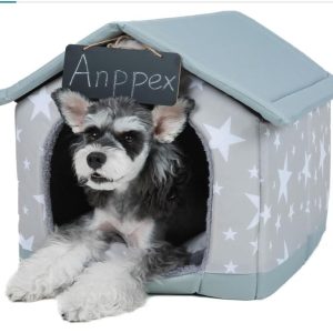 ANPPEX Small Dog House Indoor,M Size Indoor Dog- new in box