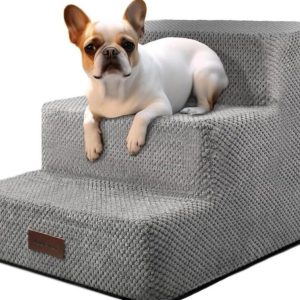 Aodisman Stairs for Small Dogs, 3-Step - new in box