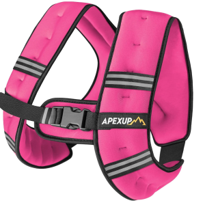 APEXUP Weighted Vest pink  10lbs- new in box