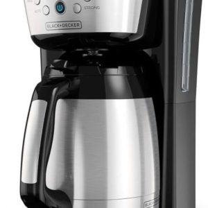 BLACK+DECKER Thermal Coffee Maker, 12 Cup,- new box