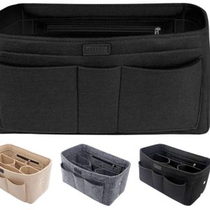 BOGI Purse Organizer Insert (X-Large) Black