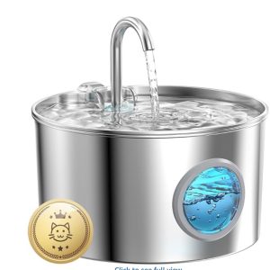 Cat Water Fountain Stainless Steel 74oz/2.2L - new in box