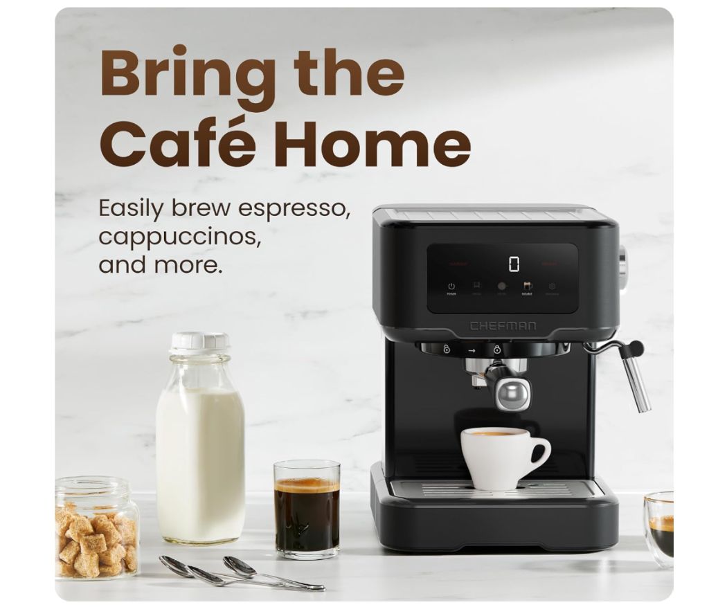 Chefman CraftBrew Espresso Machine -New - Image 2