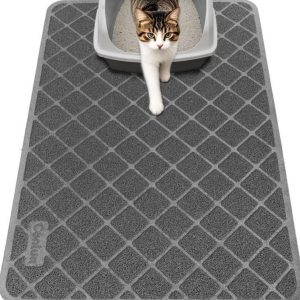 Conlun Cat Litter Mat Litter Trapping Mat, 61 x 43