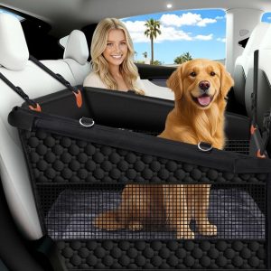 Dog Car Seat Cover, Waterproof Back Seat- new