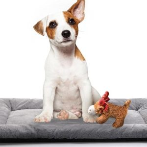 Dog Crate Pad for Medium Dogs, Gray - new in box