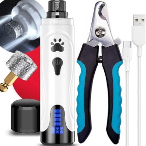 Dog Nail Grinder, 3 Speeds, Rechargeable