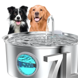 Dog Water Fountain Stainless Steel: 7L - new in box