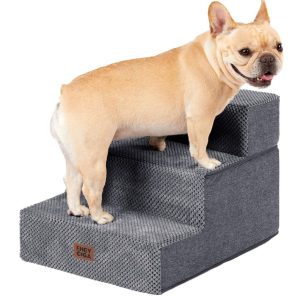 EHEYCIGA Dog Stairs, 13.5" H, 3-Step,
