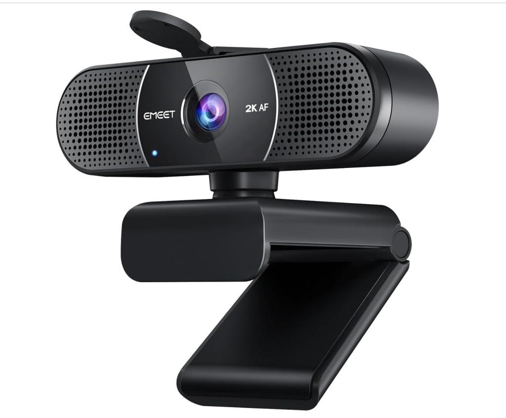 EMEET C960 2K Webcam with Microphone