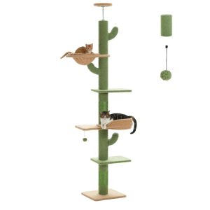 Floor-to-Ceiling Cat Tree, 81-100"- new