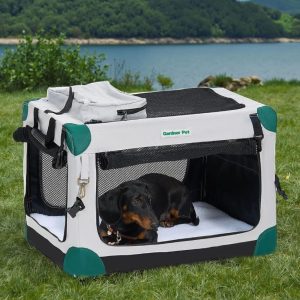 Gardner Pet Soft Crate - 26" Grey Small- new in box