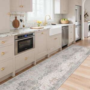 Runner Rug 2.6x4 Machine Washable