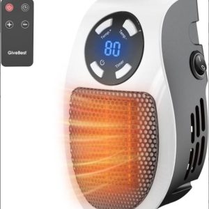 GiveBest Programmable Space Heater with LED