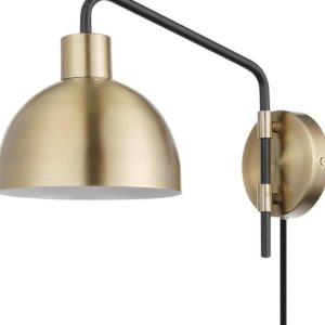 Globe Electric 51719 Dimitri 1-Light Plug-in or Hardwire - new in box