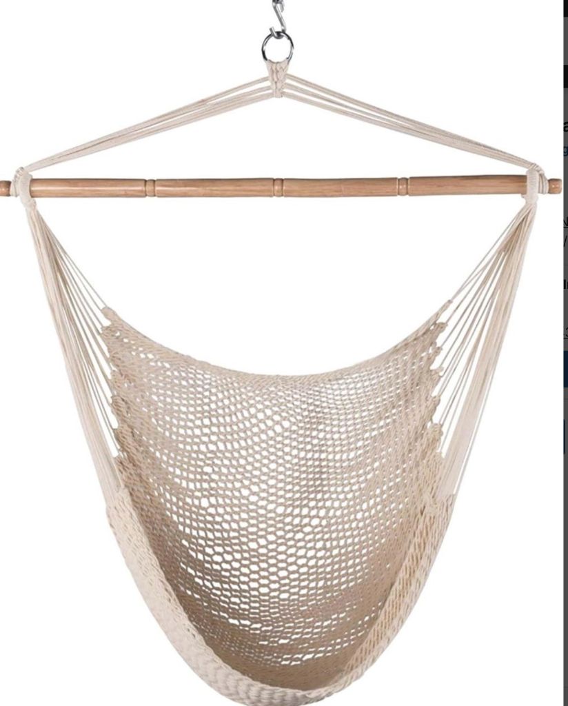 Hammocks Chair Caribbean Hanging Rope Weaving Chair with 40 - new in box