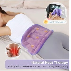 Heating pad microwave- purple SuzziPad- new