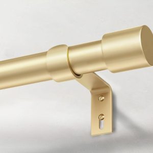 Heavy Duty Curtain Rods for Windows 66 to 120 Inch