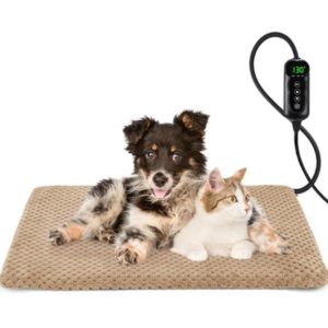 INVENHO Heated Dog Bed, Waterproof Adjustable - new in box