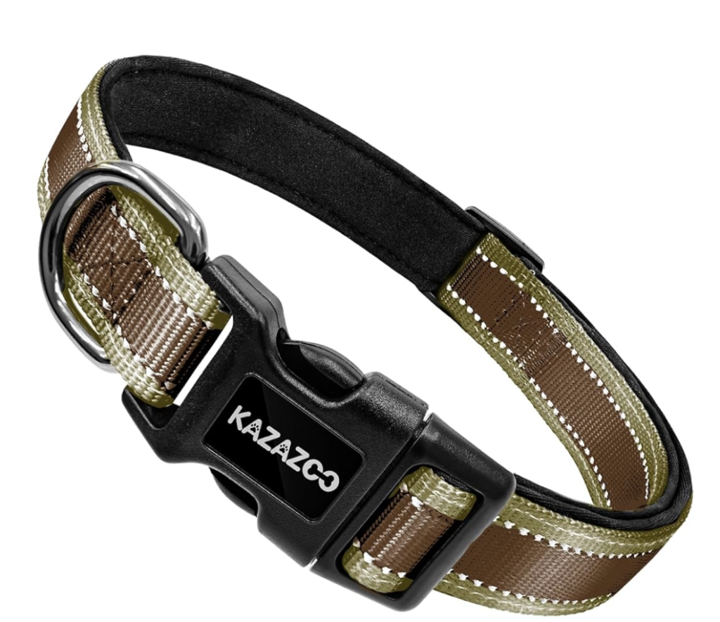 Kazazoo Reflective Dog Collar With reflectors