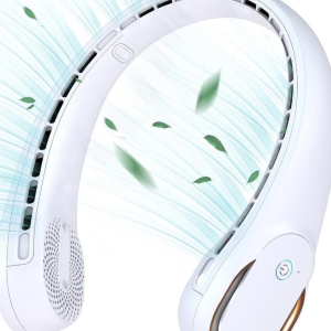 KIDEE Neck Fan, Neck Fans Portable - white new
