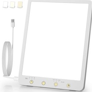 Light Therapy Lamp 10000 Lux, Wall Mount