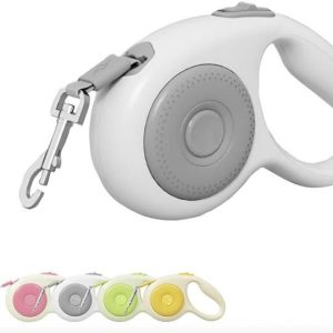 LMX Retractable Dog Leash, 360° Tangle-Free, 3 m Strong Nylon Tape- new