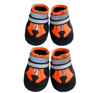 NEW-Ewolee Dog Boots, Waterproof Med-L