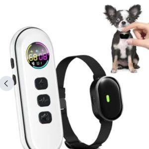 New in box  Ultra-Small Dog Shock Collar, Ultra-Light & Thin Dog Training Collar with 1300ft Remote, Tailored for Small Dogs 5-15lbs & Medium Dogs, 198-Level Precise Control, Waterproof, Rechargeable(Black)