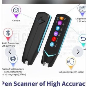NEW-Reading Pen for Dyslexia,NEWYES Scan Reader Pen 4 Text to SpeechDevice TranslatorPen, Photo etc