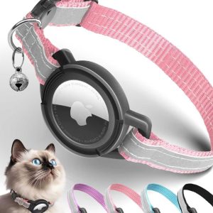 Odokele Reflective Airtag Cat Collar