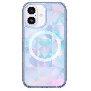 OtterBox iPhone 17 Symmetry Series Clear Case - Opal Prism - Blue