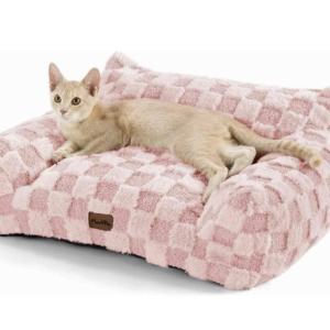 pet bed small  26×20×10 Inch Up to 25lbs-pink