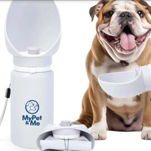 Me Foldable Dog Water Bottle Portable - 550ml - new in box