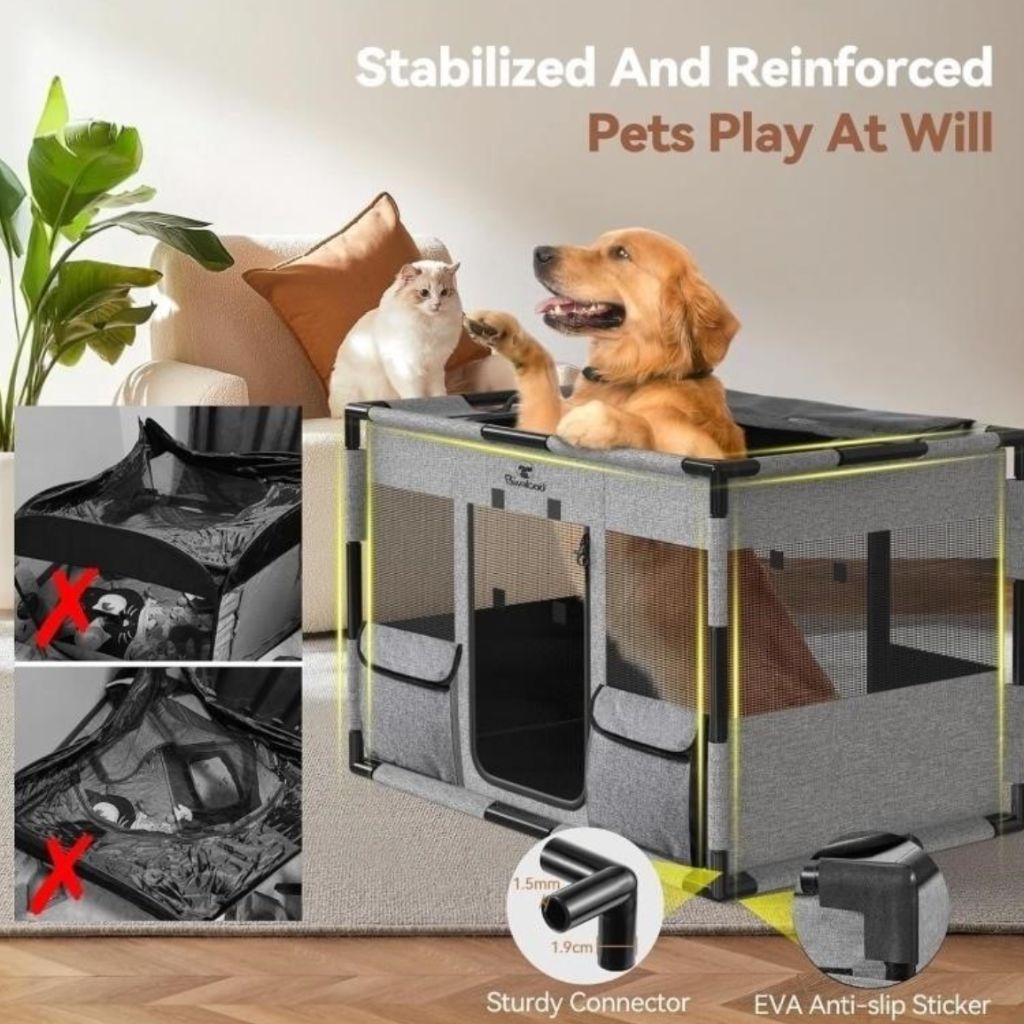 pet playpen, Large- 36*24*24" - new in box - Image 3