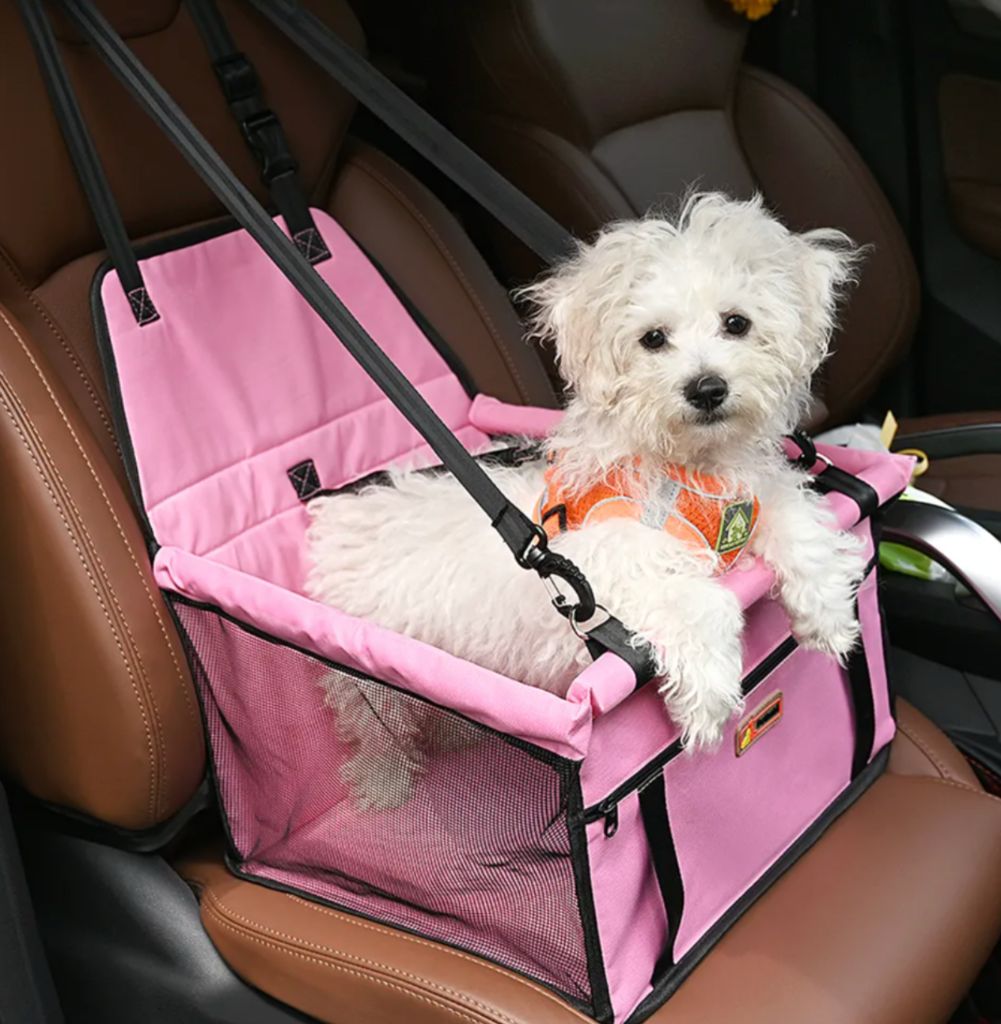Pet Reinforce Car Booster car Seat pink - new in box