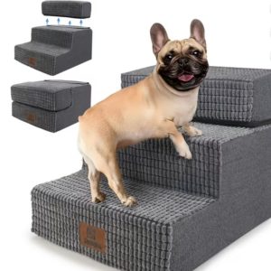 pet stairs for Small Dogs, 3 Steps High-Density Foam - new in bag