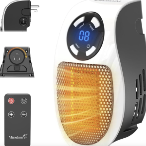 Plug in Small Space Heater for Indoor Use- new in box