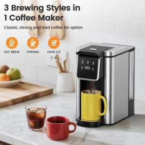 Single Serve Coffee Maker for K-Cup Pod and Ground- new in box