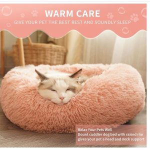 Small Dog Bed Cat - pink