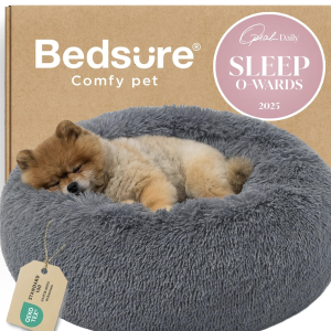 Small Pet Bed Washable - Self Calming Dog/ Cat Beds - 23 inches - new