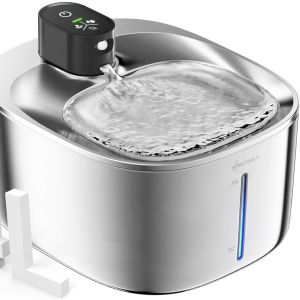 stainless water fountain -apetola - new in box