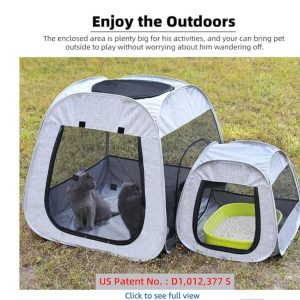 Tenrai Portable pet Playpen medium - new in bag