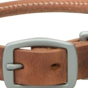 Terrain D.O.G. Harness Leather Rolled Dog Collar